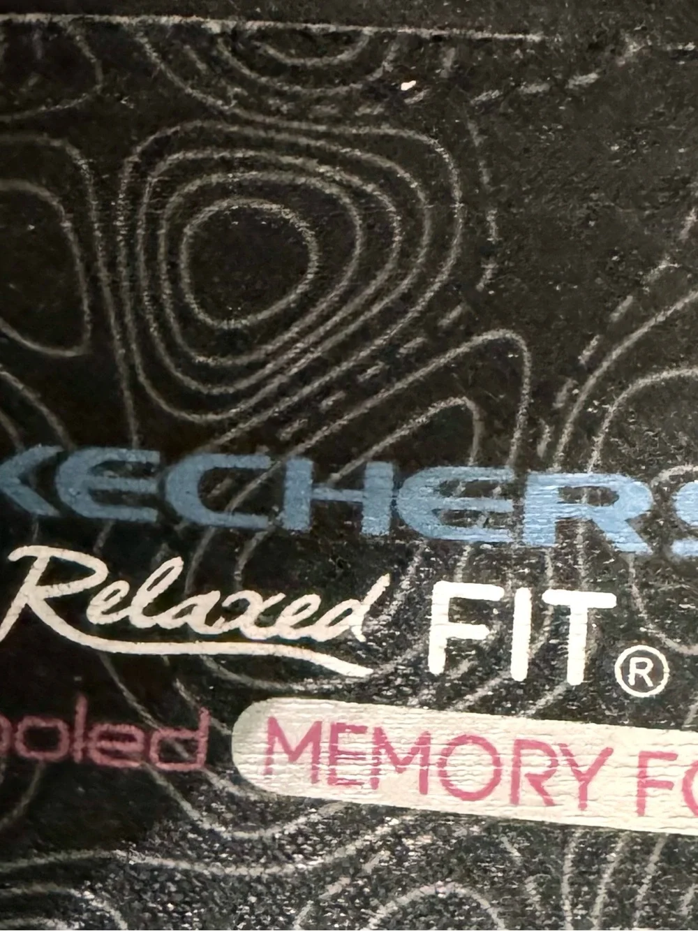 Skechers Womens Black Slip-On Comfort Loafers